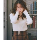 スクエアホルターネックリブプルオーバー | earth music&ecology | 詳細画像5