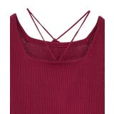 スクエアホルターネックリブプルオーバー | earth music&ecology | 詳細画像33