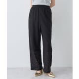 レースイージーパンツ | earth music&ecology  | 詳細画像2 