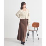 ロゴ刺繍カーディガン | earth music&ecology  | 詳細画像25 