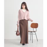 ロゴ刺繍カーディガン | earth music&ecology  | 詳細画像27 