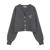 ロゴ刺繍カーディガン | earth music&ecology  | 詳細画像29 