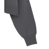 ロゴ刺繍カーディガン | earth music&ecology  | 詳細画像32 