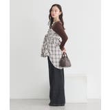 クルーネックシアーテレコプルオーバー | earth music&ecology | 詳細画像8