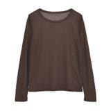 クルーネックシアーテレコプルオーバー | earth music&ecology | 詳細画像43