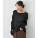 クルーネックシアーテレコプルオーバー | earth music&ecology | 詳細画像27