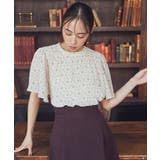 マジョリカプリーツ半袖ブラウス | earth music&ecology  | 詳細画像2 