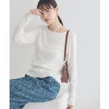 チェーンリブホルターネックプルオーバー | earth music&ecology  | 詳細画像11 