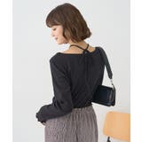 チェーンリブホルターネックプルオーバー | earth music&ecology  | 詳細画像5 