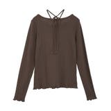 チェーンリブホルターネックプルオーバー | earth music&ecology  | 詳細画像20 