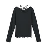 チェーンリブホルターネックプルオーバー | earth music&ecology  | 詳細画像28 