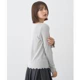 ラメテレコボートネックプルオーバー | earth music&ecology  | 詳細画像4 