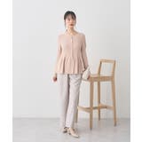 ペプラムニットカーディガン | earth music&ecology  | 詳細画像19 