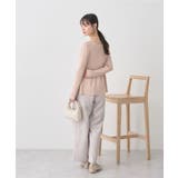 ペプラムニットカーディガン | earth music&ecology  | 詳細画像21 