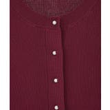 ペプラムニットカーディガン | earth music&ecology  | 詳細画像32 