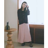 ストレッチサテンスカート | earth music&ecology | 詳細画像6