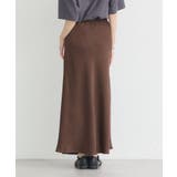 ストレッチサテンスカート | earth music&ecology | 詳細画像12