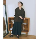 ストレッチサテンスカート | earth music&ecology | 詳細画像61