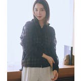 シャドーチェックシャツ | earth music&ecology | 詳細画像6