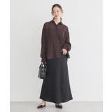 シャドーチェックシャツ | earth music&ecology | 詳細画像22