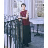 ランダムリブボトルネックノースリーブニット | earth music&ecology | 詳細画像3