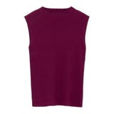 ランダムリブボトルネックノースリーブニット | earth music&ecology | 詳細画像27