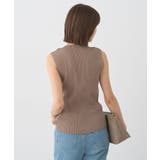 ランダムリブボトルネックノースリーブニット | earth music&ecology | 詳細画像9