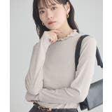 ラメテレコハイネックプルオーバー | earth music&ecology  | 詳細画像4 