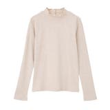 ラメテレコハイネックプルオーバー | earth music&ecology  | 詳細画像38 