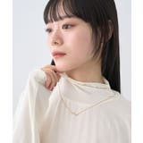 あったかフェミニンインナー(シアーハイネック) | earth music&ecology  | 詳細画像55 