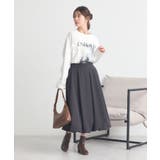 バルーンミディスカート | earth music&ecology | 詳細画像10