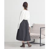 バルーンミディスカート | earth music&ecology | 詳細画像12