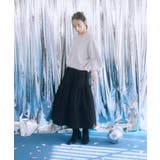 ウエストシャーリングティアードスカート | earth music&ecology  | 詳細画像5 