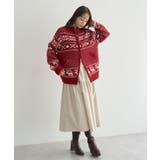 ウエストシャーリングティアードスカート | earth music&ecology  | 詳細画像10 