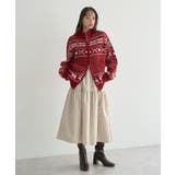 ウエストシャーリングティアードスカート | earth music&ecology  | 詳細画像9 