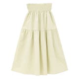 ウエストシャーリングティアードスカート | earth music&ecology  | 詳細画像33 