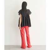 【WEB・一部店舗限定】レース&ピンタックフレンチブラウス | earth music&ecology | 詳細画像17