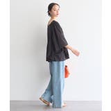 【WEB・一部店舗限定】レース&ピンタックポンチョ | earth music&ecology | 詳細画像12