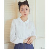 オフホワイト | Disney/Marie/ワッペンブラウス | earth music&ecology