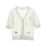 Tinker Bell/透かし編みカーディガン | earth music&ecology  | 詳細画像19 