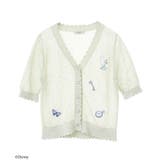 Tinker Bell/透かし編みカーディガン | earth music&ecology  | 詳細画像18 