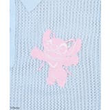 スティッチ/刺繍ハートボタンニットポロシャツ | earth music&ecology  | 詳細画像23