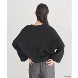 Disney/ミッキーコード刺繍ニットプルオーバー | earth music&ecology  | 詳細画像14 