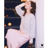 Disney/ポイントミッキーラメシャギーカーデ | earth music&ecology  | 詳細画像3 