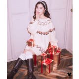 Disney/ミッキー刺繍ノルディックニットチュニック | earth music&ecology  | 詳細画像9 