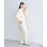 Disney/キラキラモチーフ刺繍オフショルスウェット | earth music&ecology | 詳細画像16