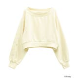 Disney/キラキラモチーフ刺繍オフショルスウェット | earth music&ecology | 詳細画像20