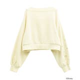 Disney/キラキラモチーフ刺繍オフショルスウェット | earth music&ecology | 詳細画像21