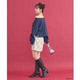 Disney/キラキラモチーフ刺繍オフショルスウェット | earth music&ecology | 詳細画像6