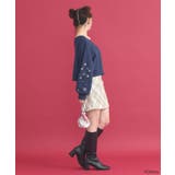 Disney/キラキラモチーフ刺繍オフショルスウェット | earth music&ecology | 詳細画像7